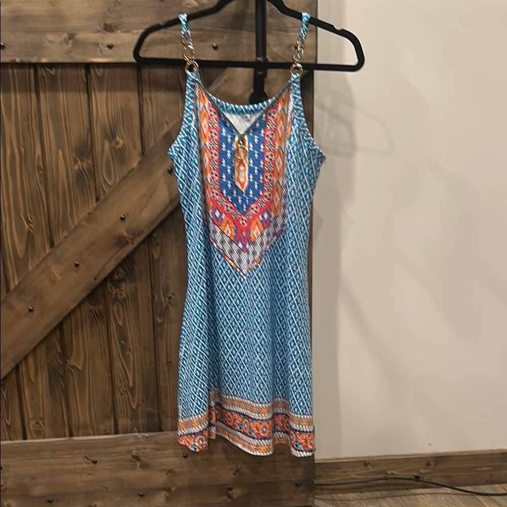 Colorful Patterned Dress